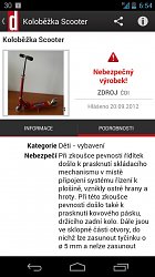 Nebezpečný výrobokdTest (mobilné) Nebezpečný výrobokdTest (mobilné)